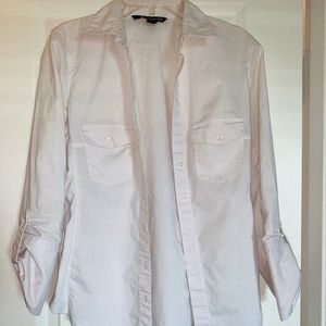 White collared shirt